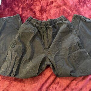 Women's black cargo pants